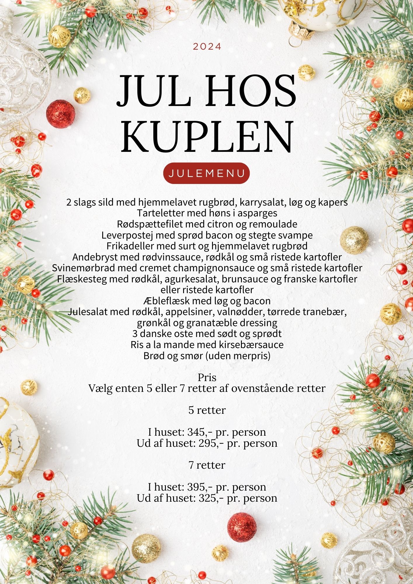 Julefrokost 2024