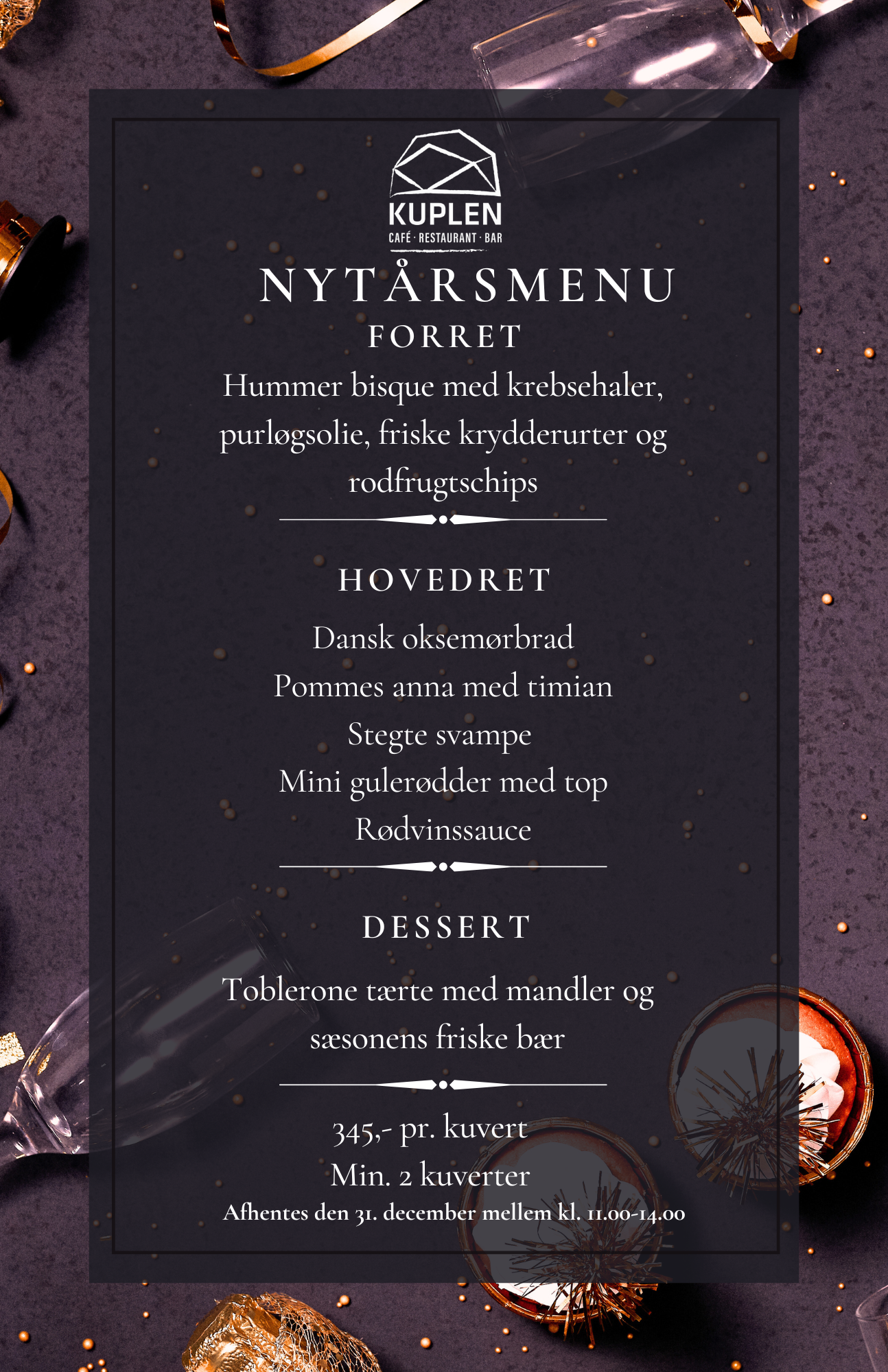 Nytårsmenu