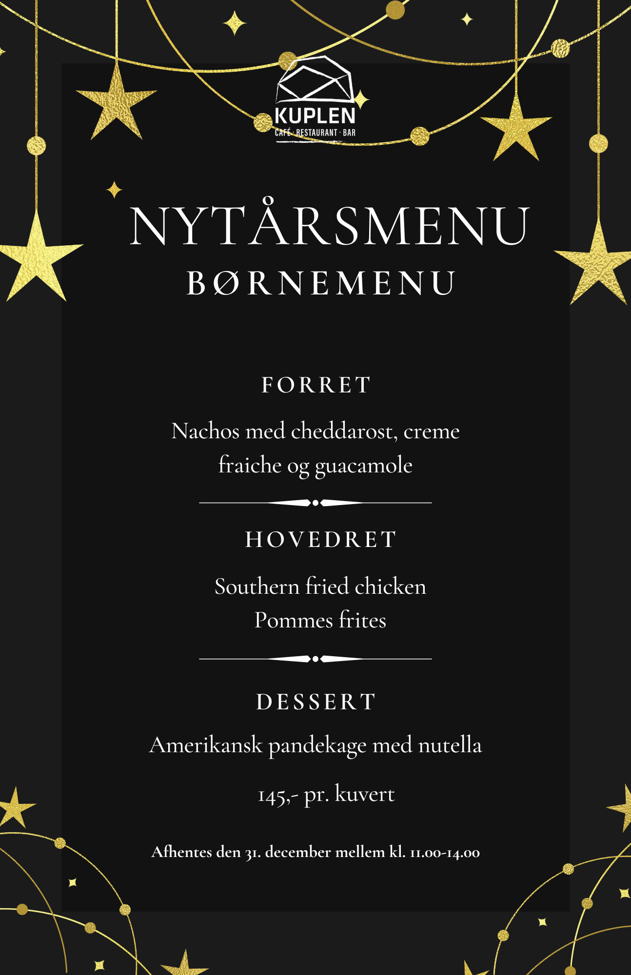 Nytårsmenu