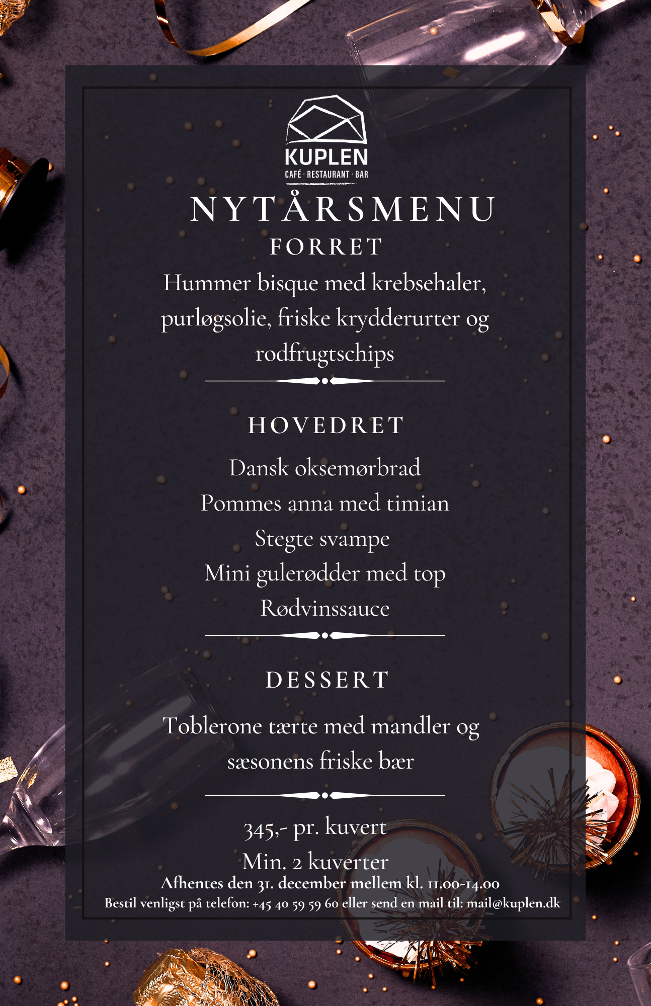 Nytårsmenu